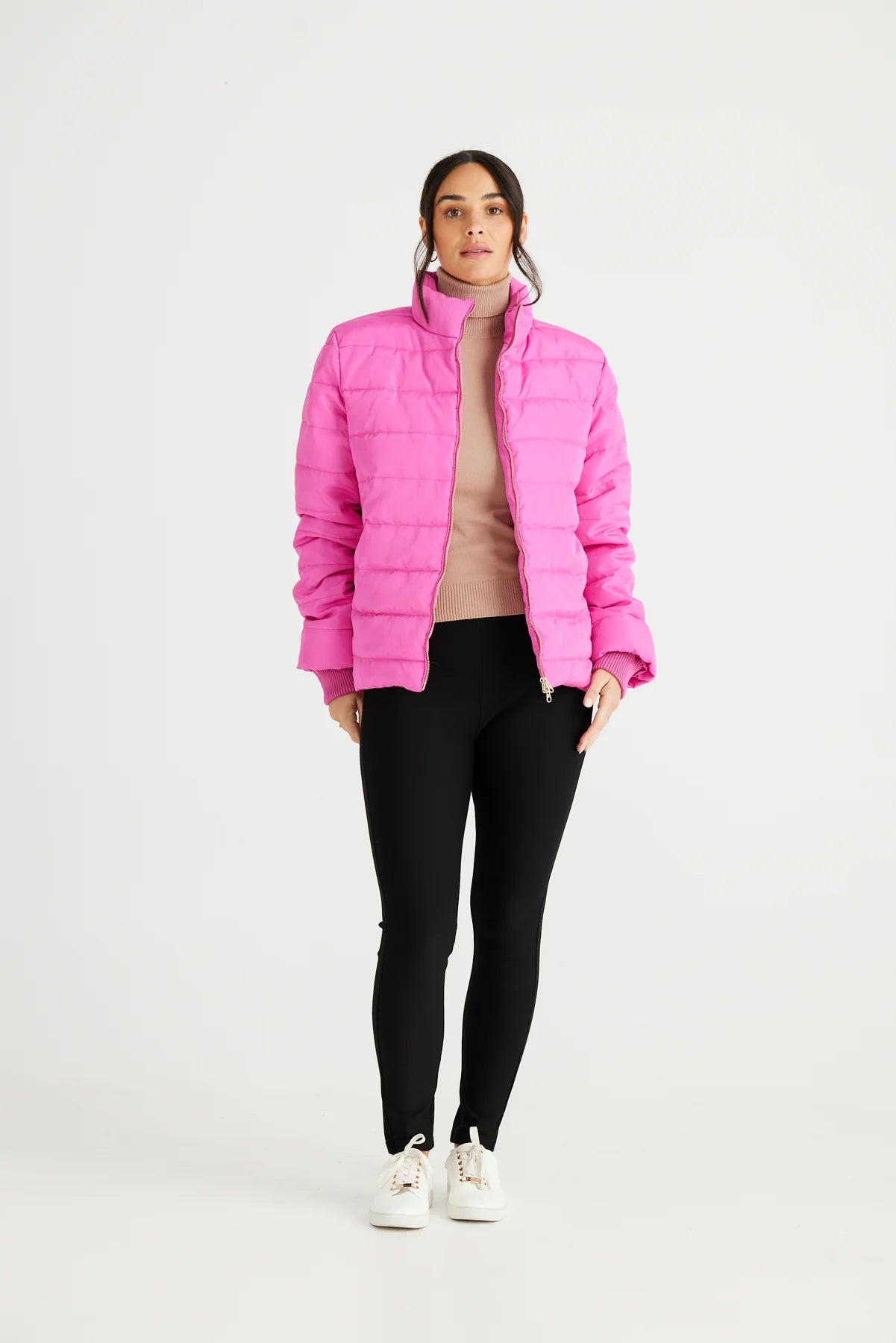 Sillian Puffer Hot Pink