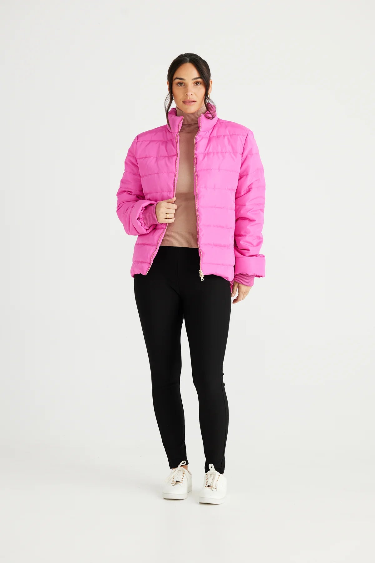 Sillian Puffer Hot Pink