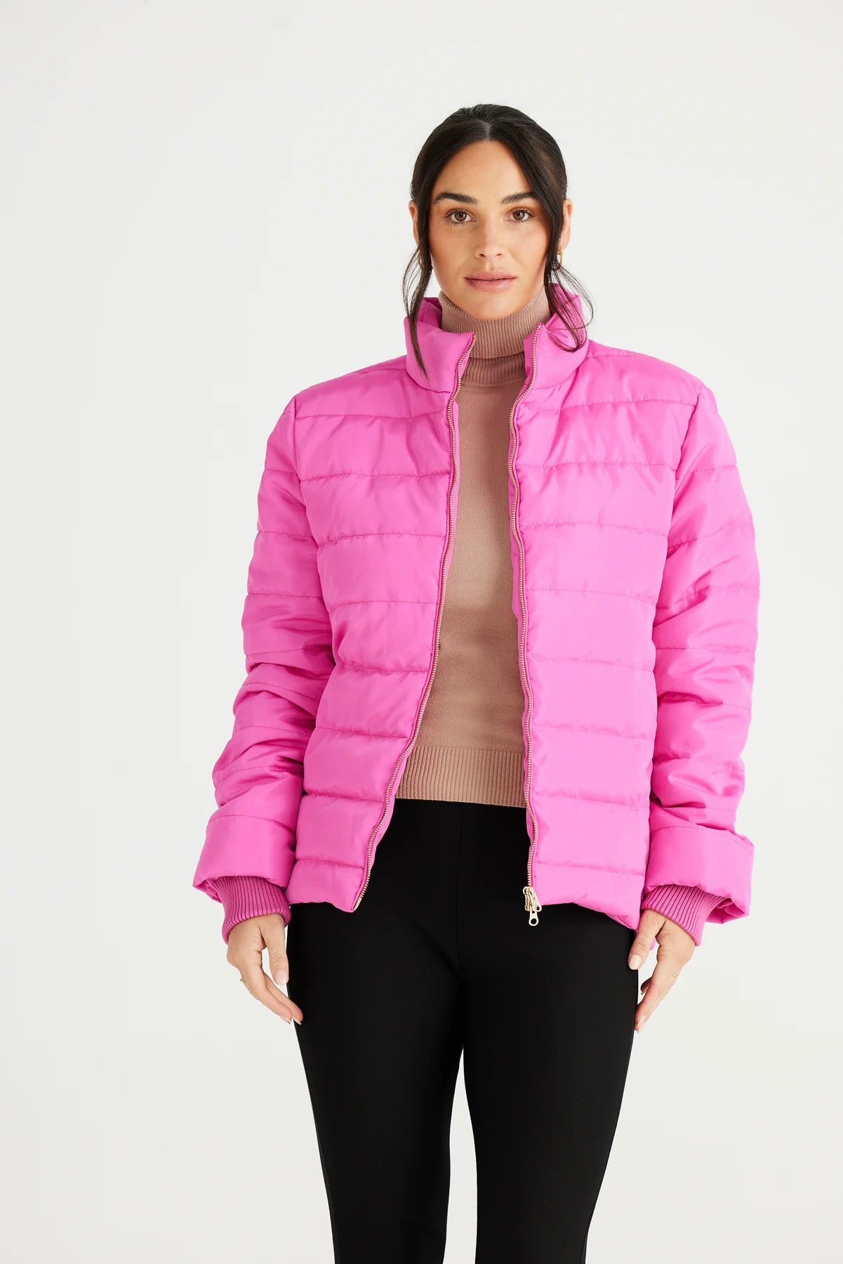 Sillian Puffer Hot Pink