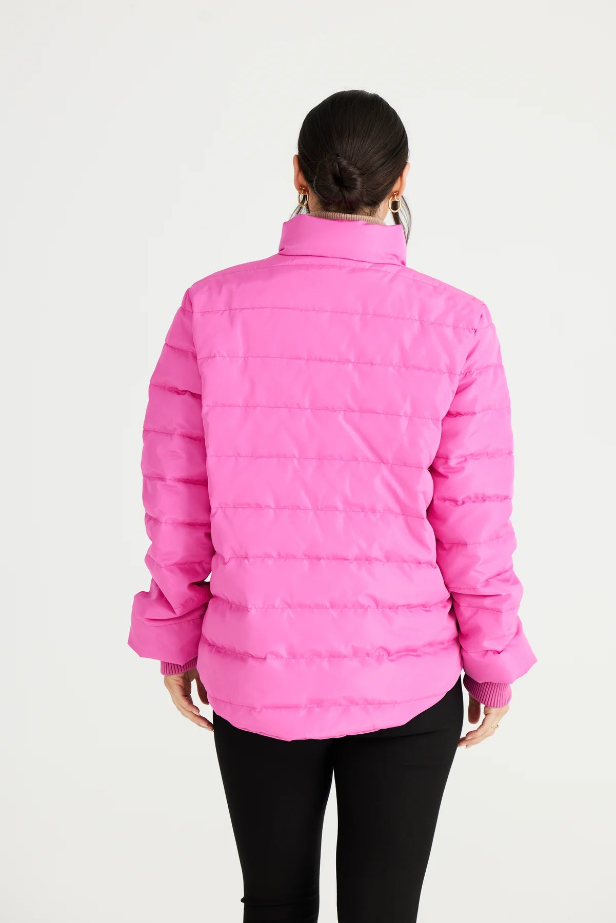 Sillian Puffer Hot Pink