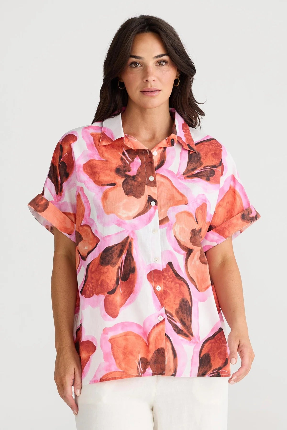 Alice Shirt - Azalea