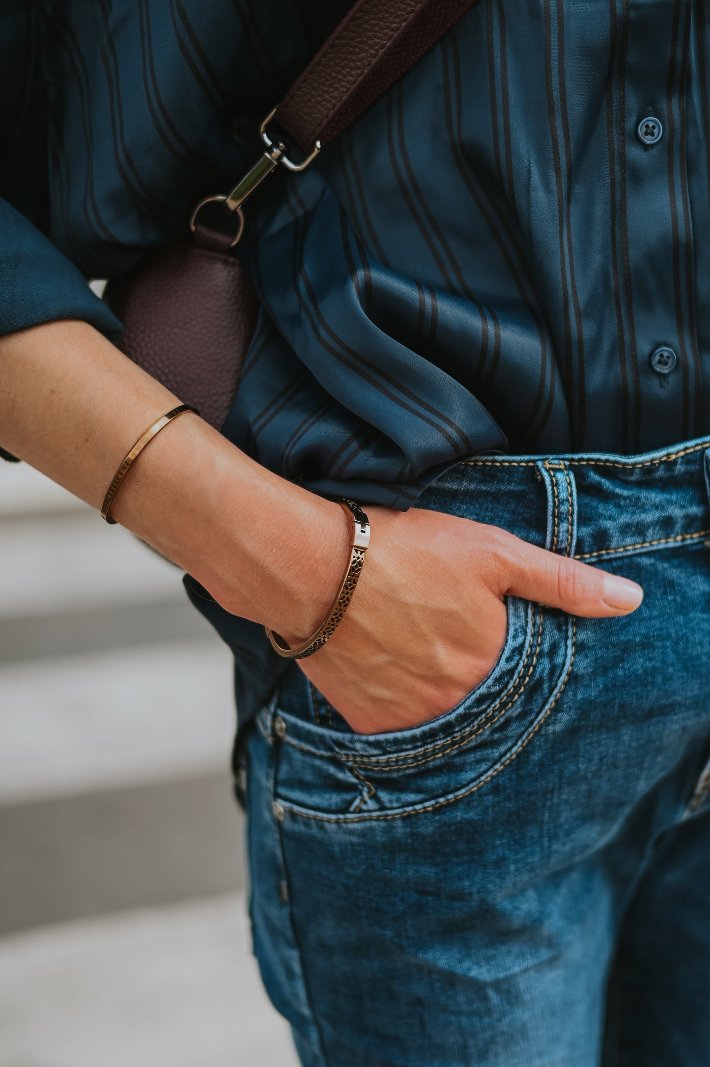 Mdccarla Denim Blue Jean