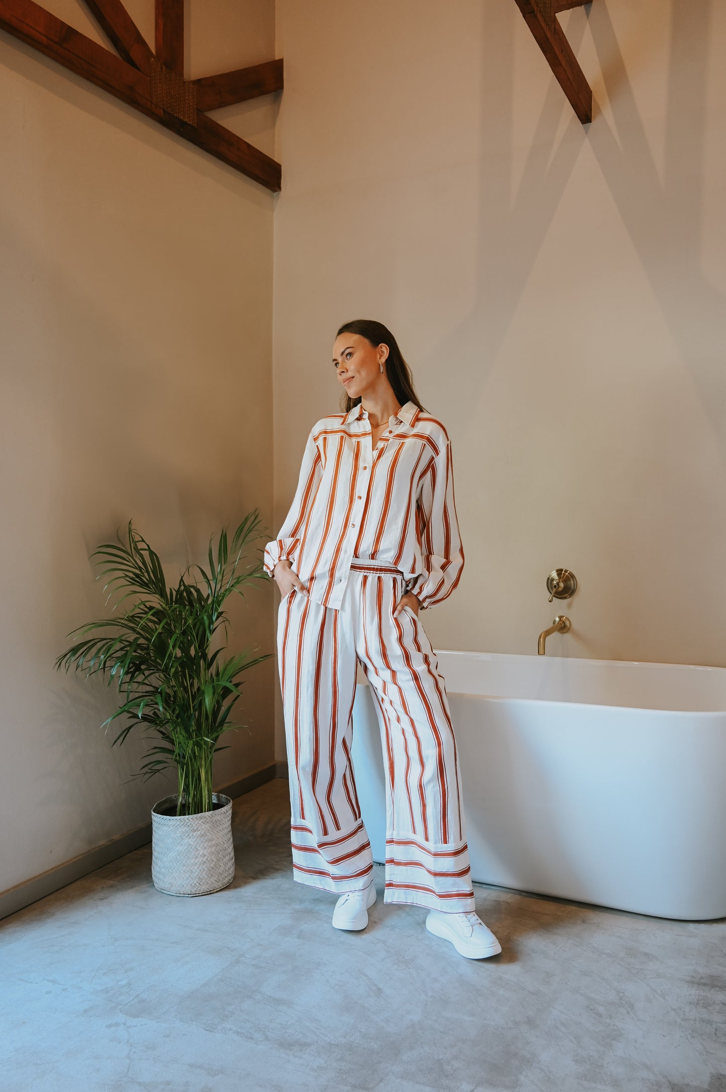 Mariah Pant - Drifter Stripe