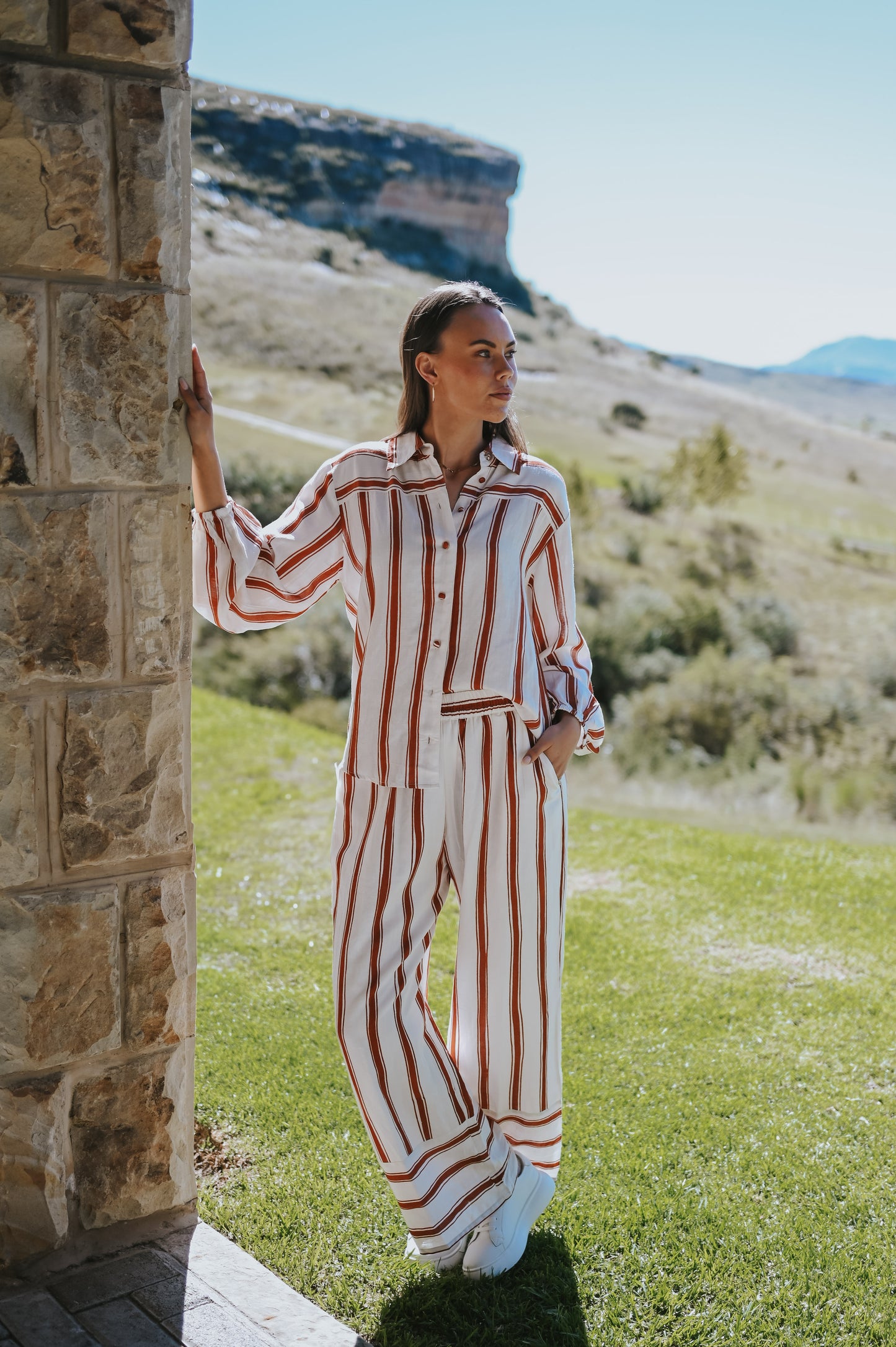 Mariah Pant - Drifter Stripe