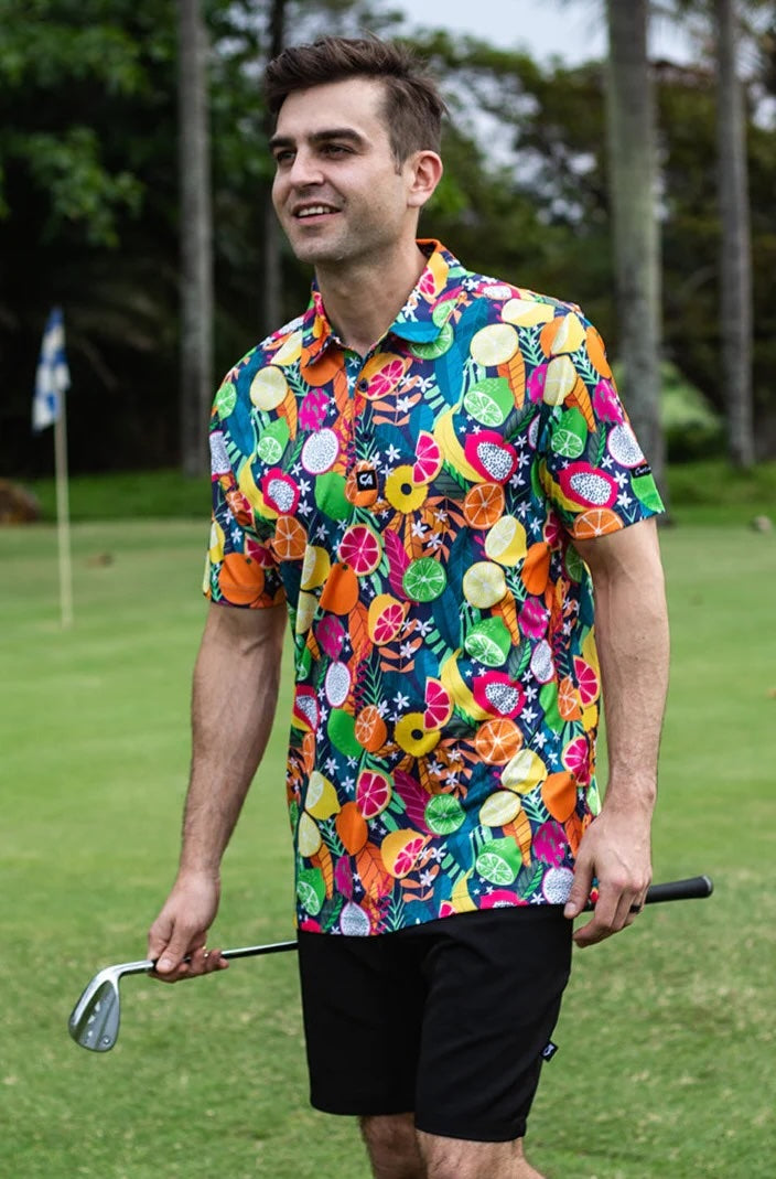 CA Funky Golf Shirt - Summer Fruits