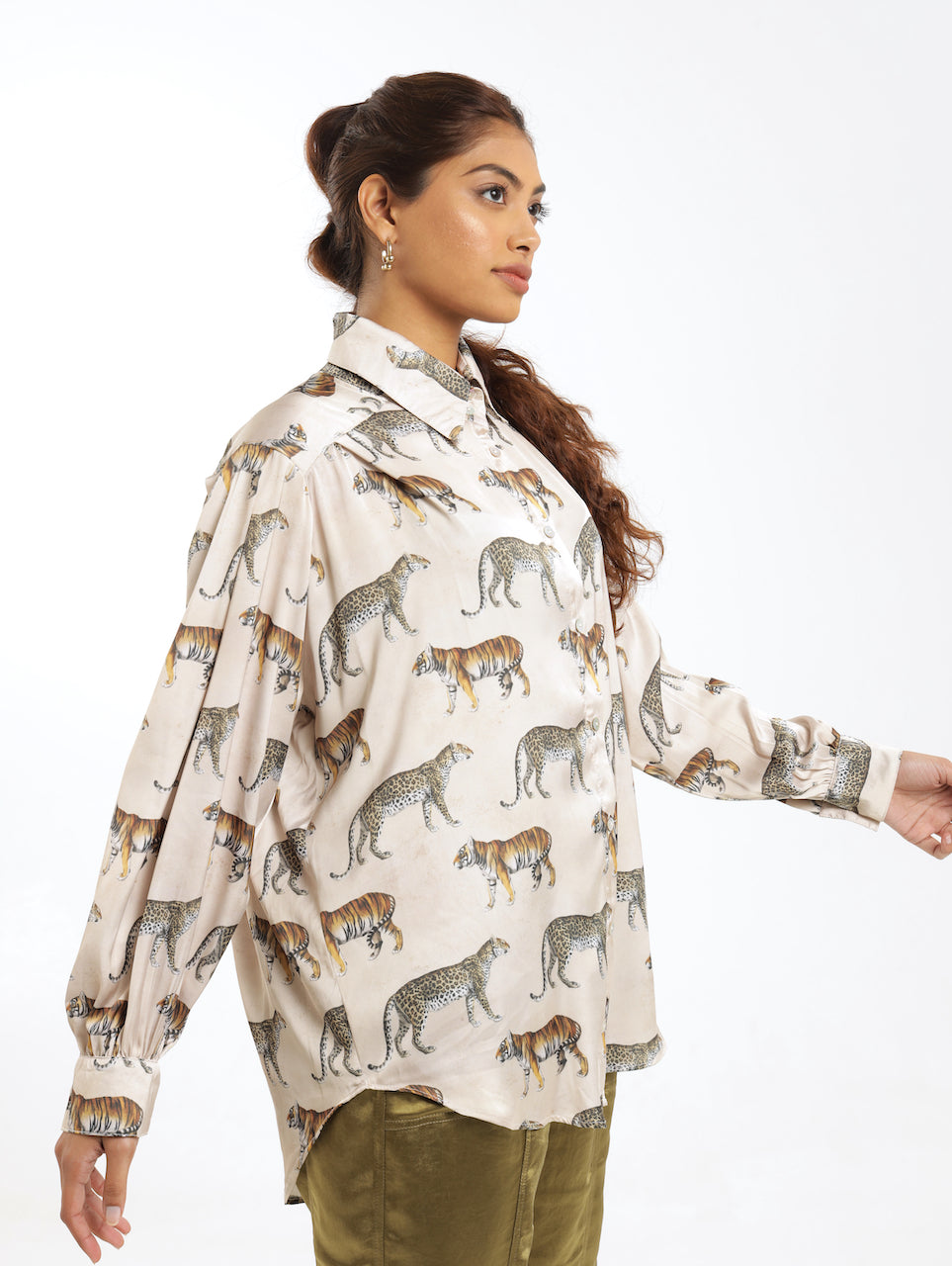 OS Boyfriend Top / Leopard Convoy