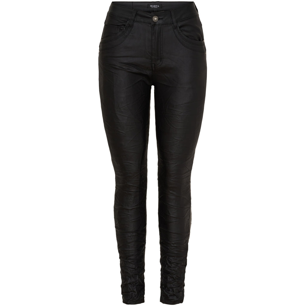 Mdcalucia Black PU Jean
