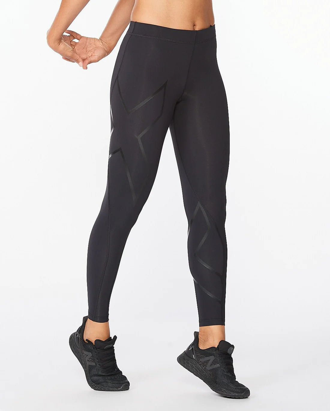 Women's Core Compression Tights - Black/Nero