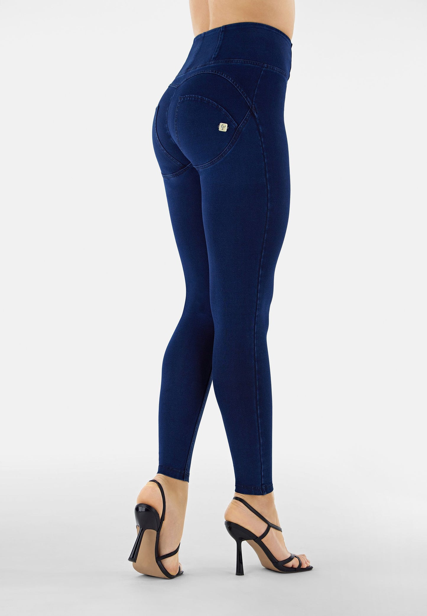 High waist WR.UP® shaping super skinny jeggings with a zip