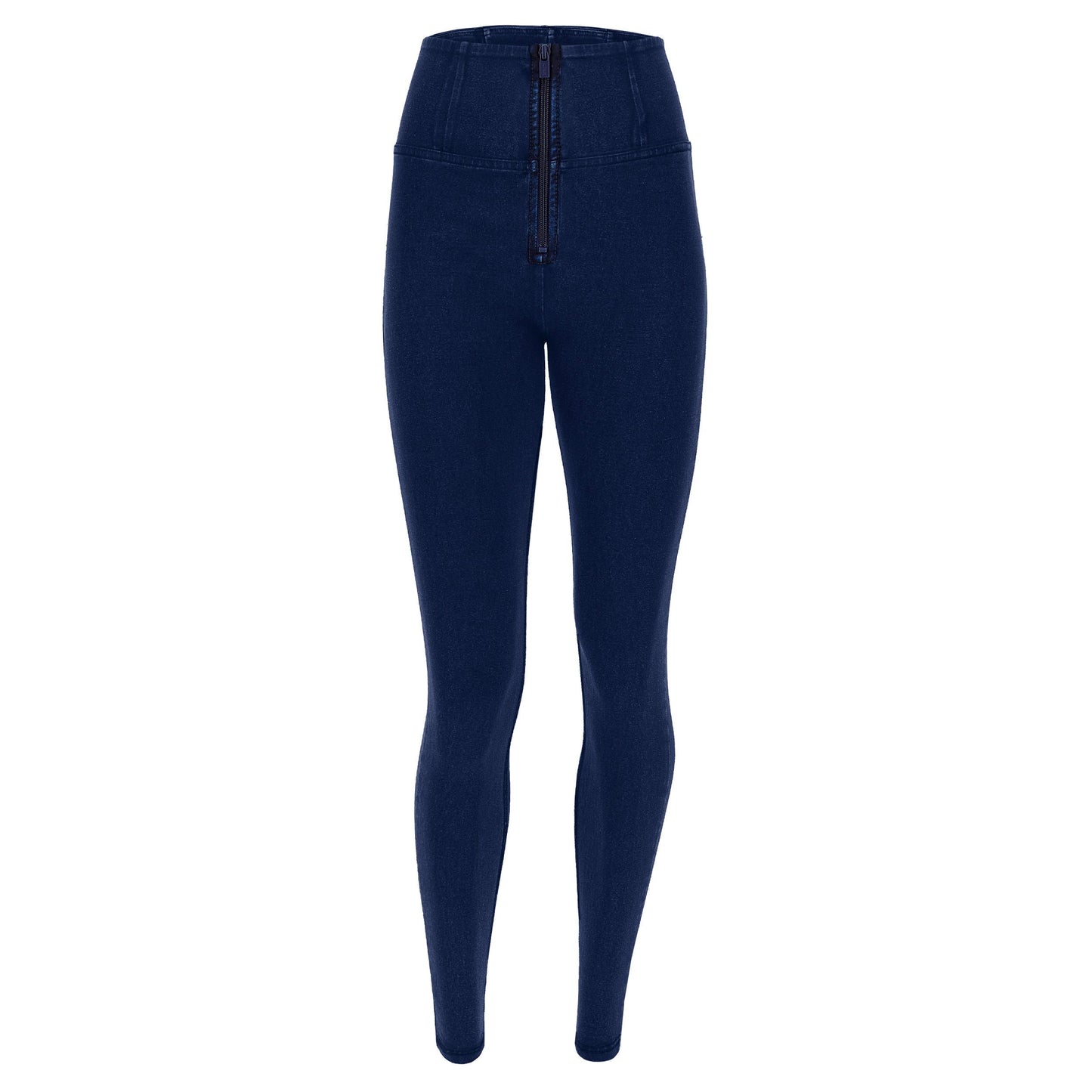 High waist WR.UP® shaping super skinny jeggings with a zip