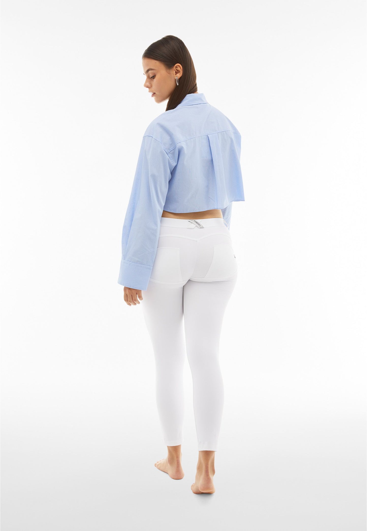 WR.UP® bioactive fabric, push-up 7/8 trousers with regular waist