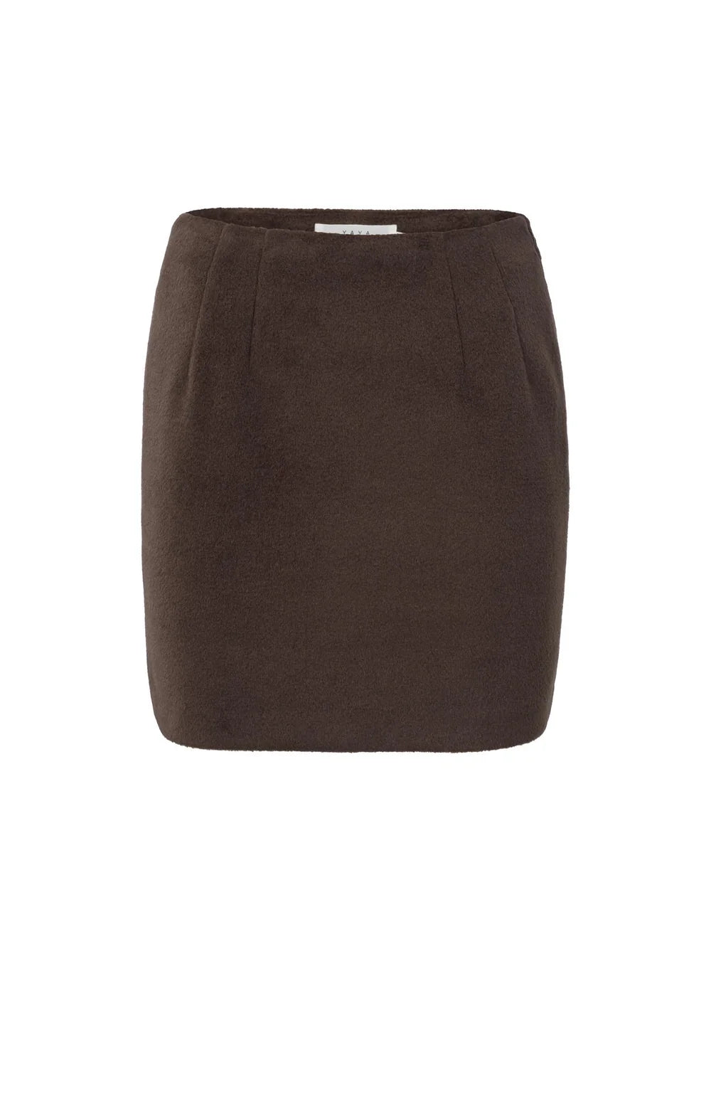 Soft Mini Skirt - Chocolate Brown