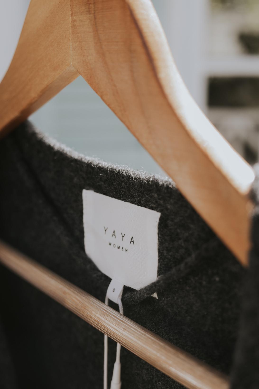 Yaya Long Cardigan With Gilet