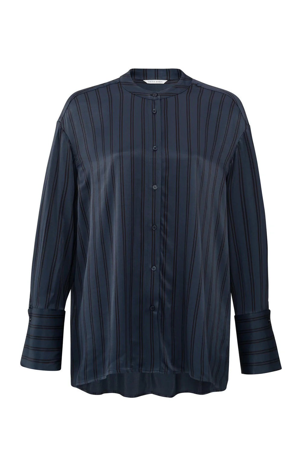Satin Stripe Blouse