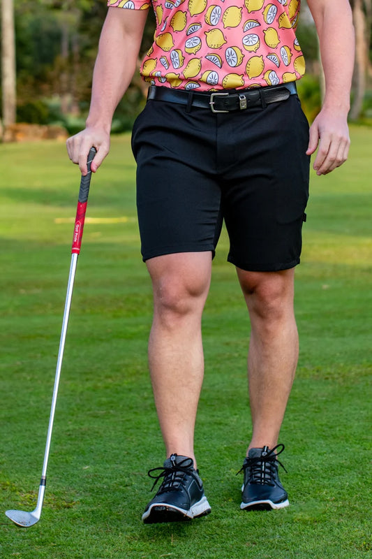 CA Flow Golf Shorts | Black