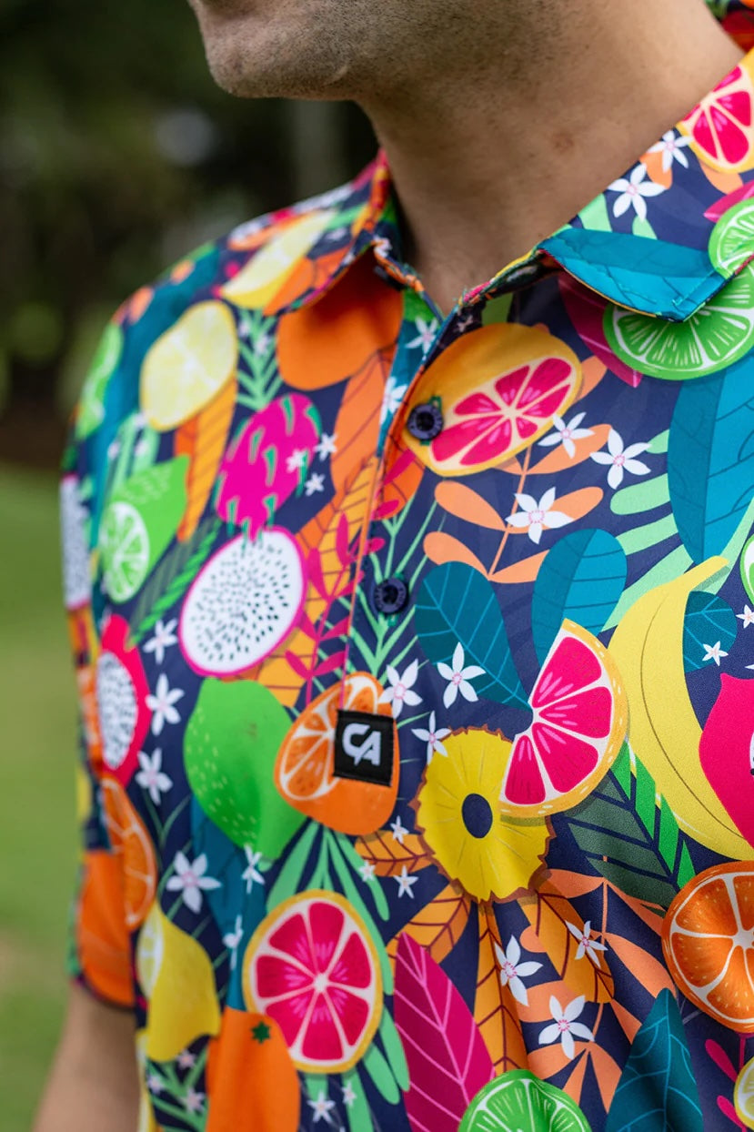 CA Funky Golf Shirt - Summer Fruits