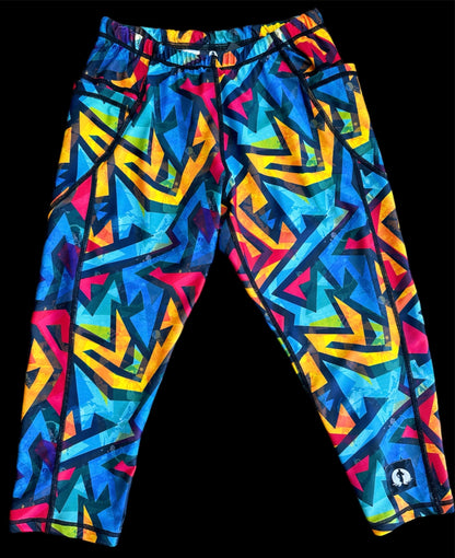 Funky Pants 3/4 Leggings