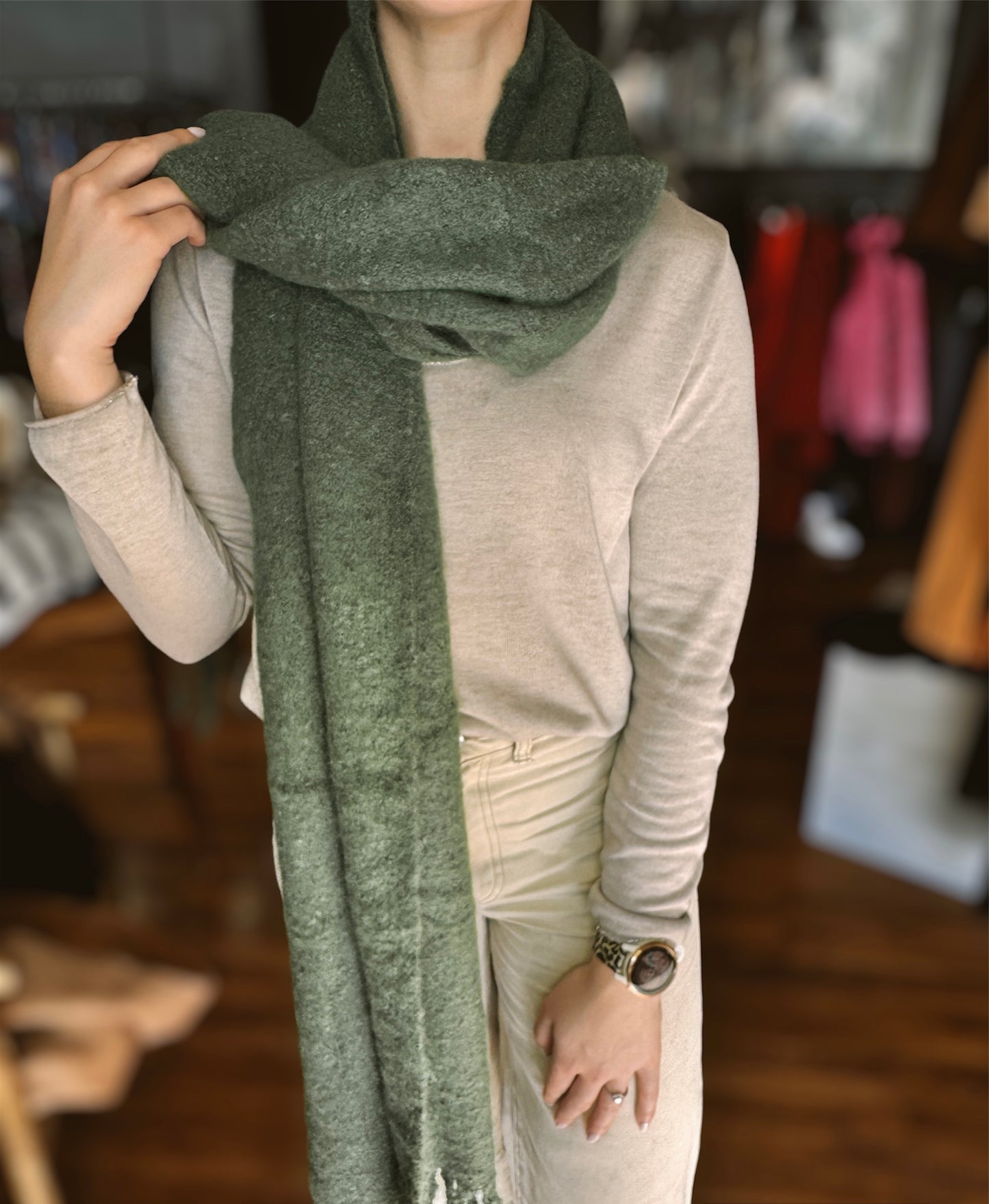 Julz Scarves Green