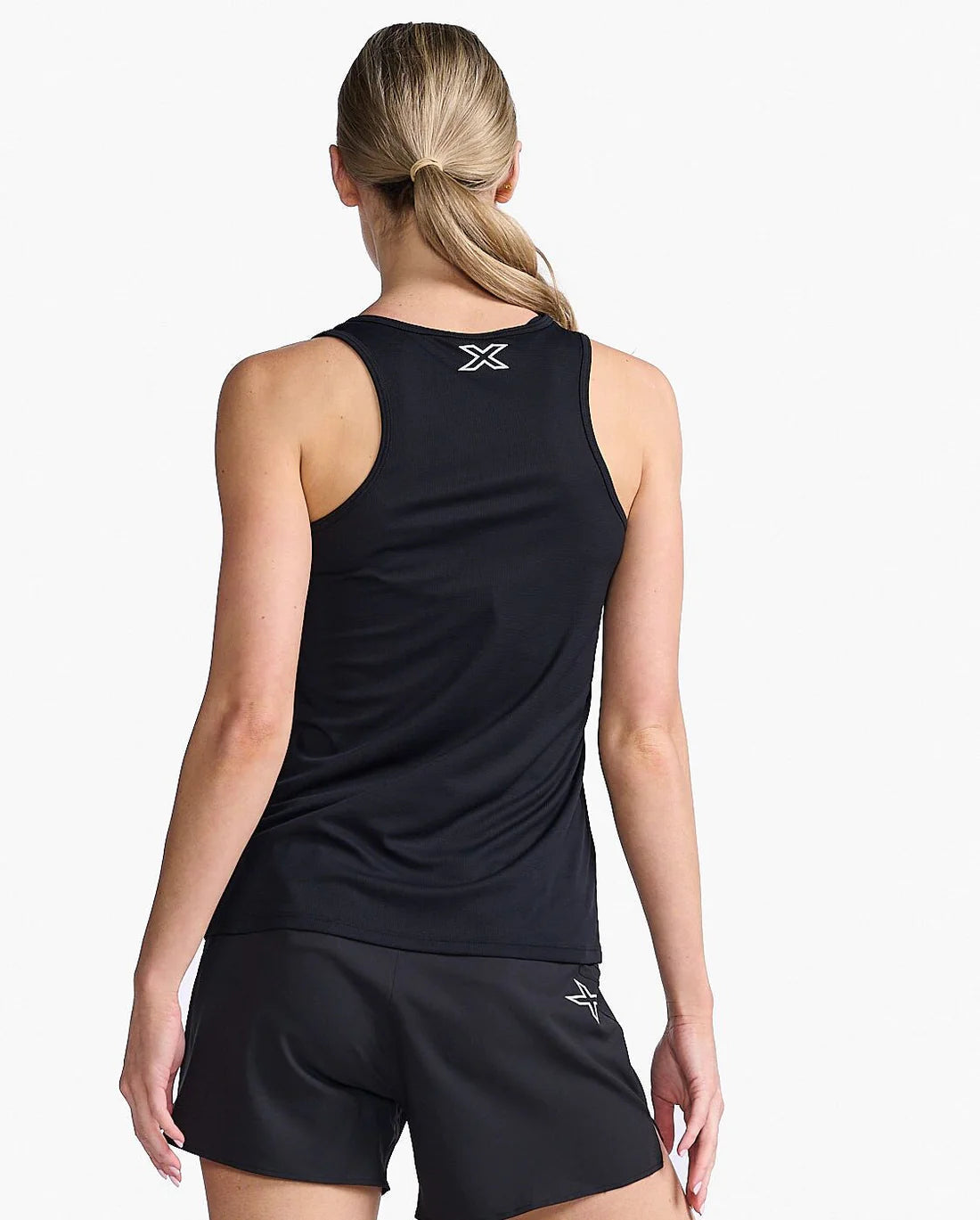 Women's Aero Singlet - BLK/SFR