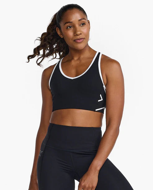 Women's Motion Racerback Bra - BLK/WHT