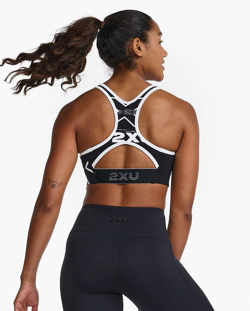 Women's Motion Racerback Bra - BLK/WHT