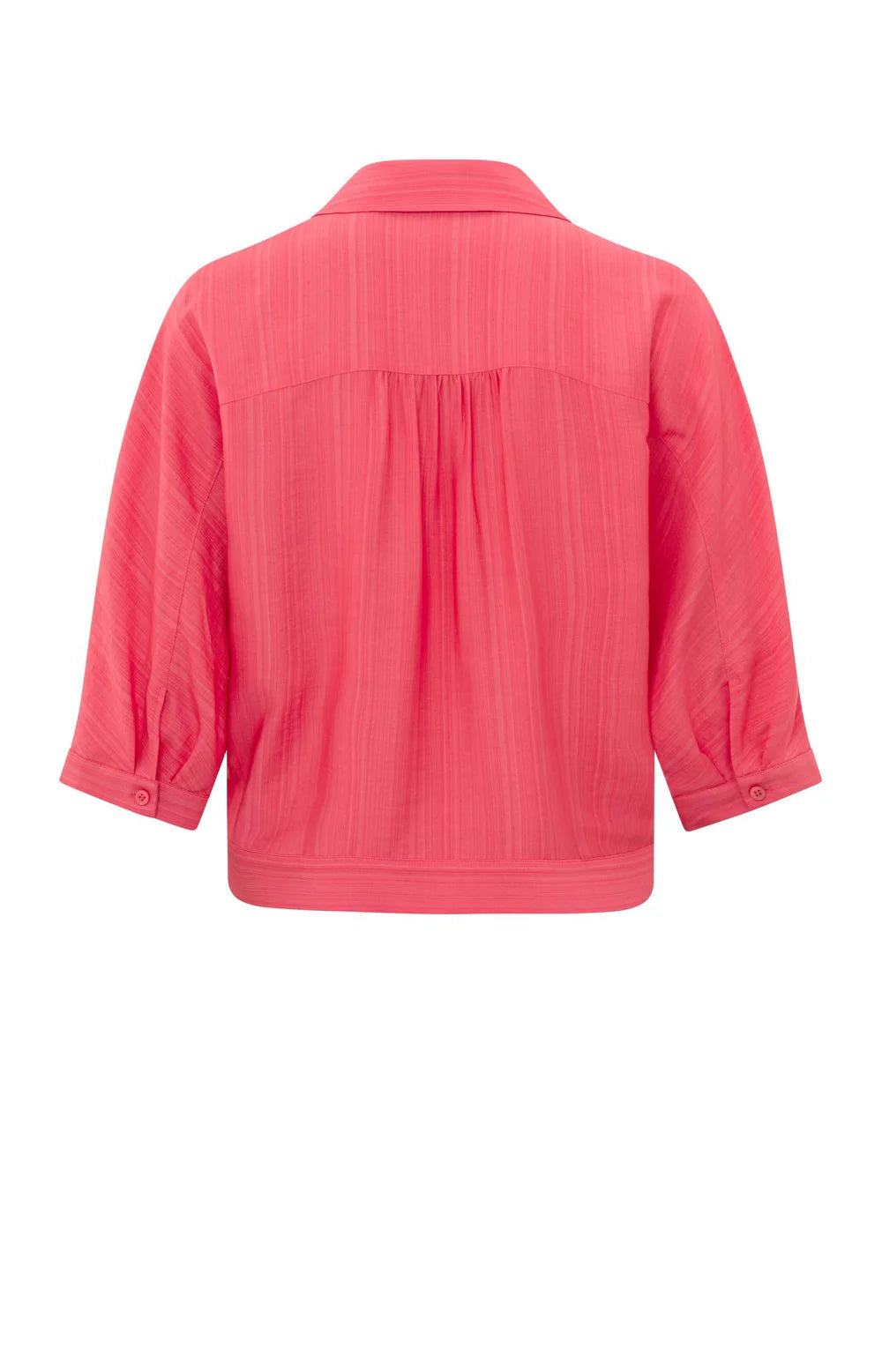 Yaya Structured Batwing Top W. Ruffle